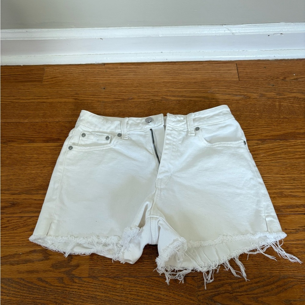 JDB Women’s White Jean Shorts Size Small
